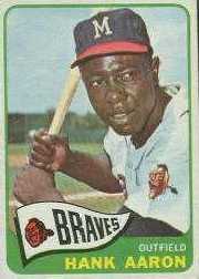1965 Topps Baseball Cards      170     Hank Aaron